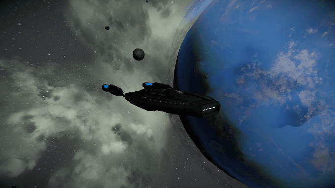 USS Zheng He - Inquiry Class Tritanium — Space Engineers Workshop preview