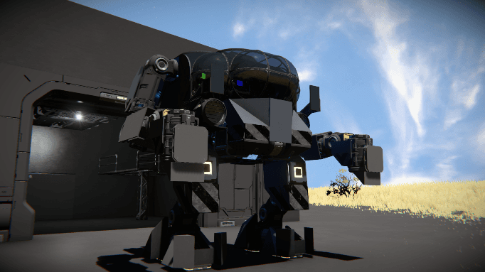 SM-9 'Gibbon' Utility Mech — Space Engineers Workshop preview