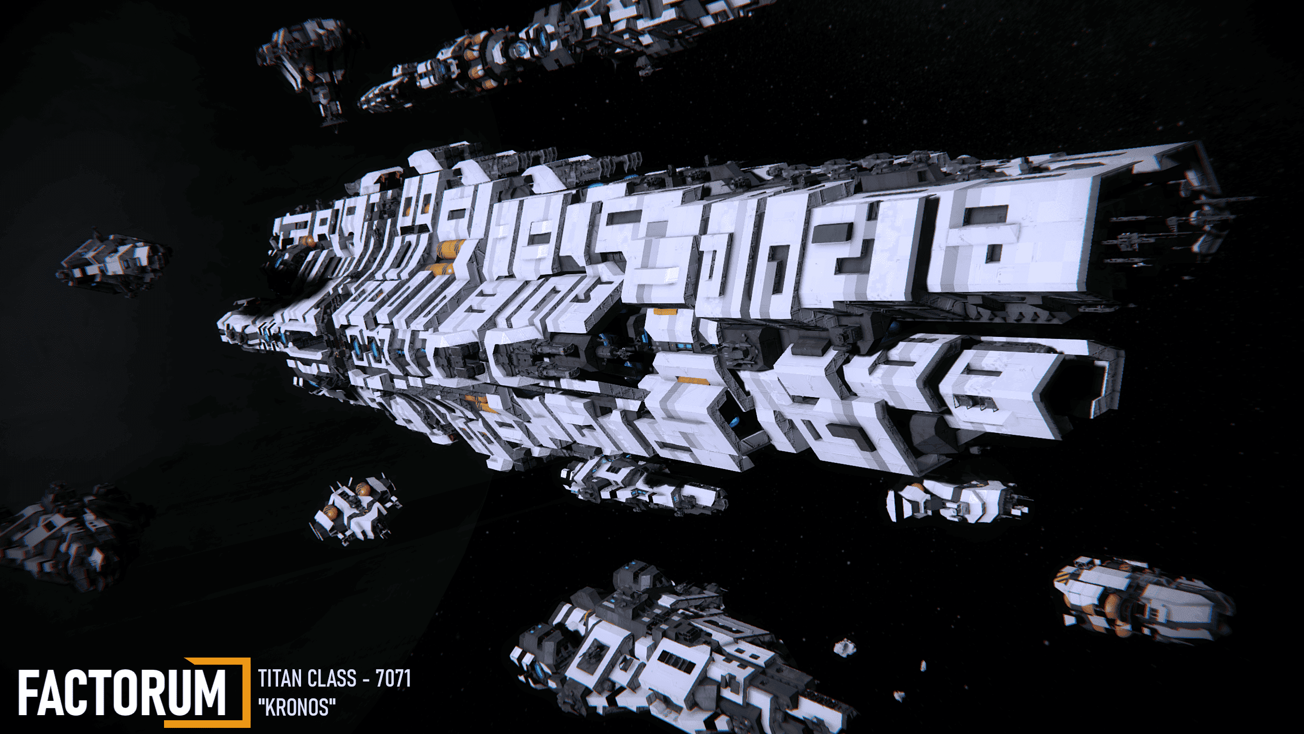 Titan-Class Cruiser - Kronos — Space Engineers Steam Workshop preview image