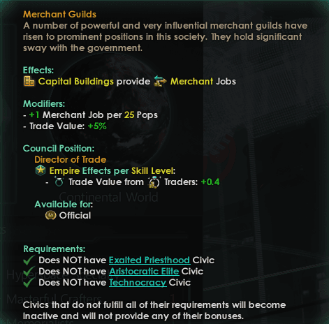 (OUTDATED) Civics Revised - Ruler Civics — Stellaris Workshop preview