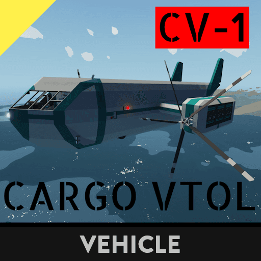 Cargo VTOL - CV1 — Stormworks: Build and Rescue Steam Workshop preview image