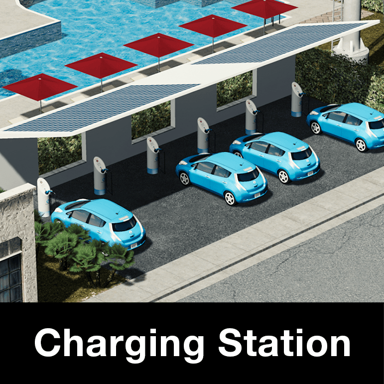 Charging Station — Cities: Skylines Steam Workshop preview image