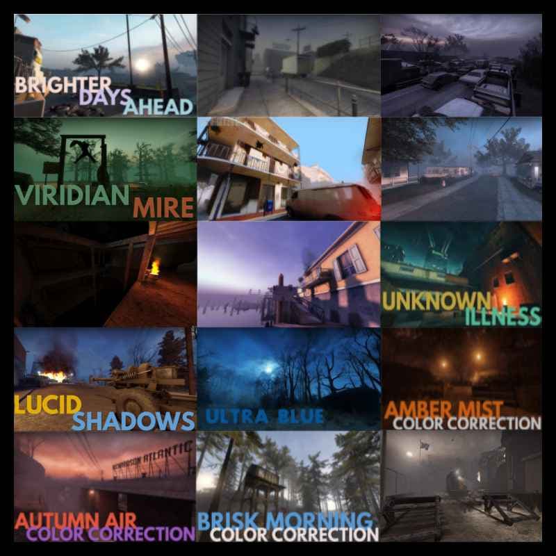 Natural Color Corrections Collection (For Natural Skyboxes)
 — Left 4 Dead 2 Workshop preview