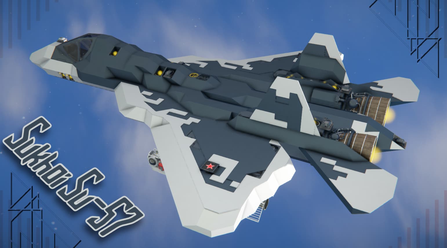 Sukhoi Su-57 — Space Engineers Steam Workshop preview image