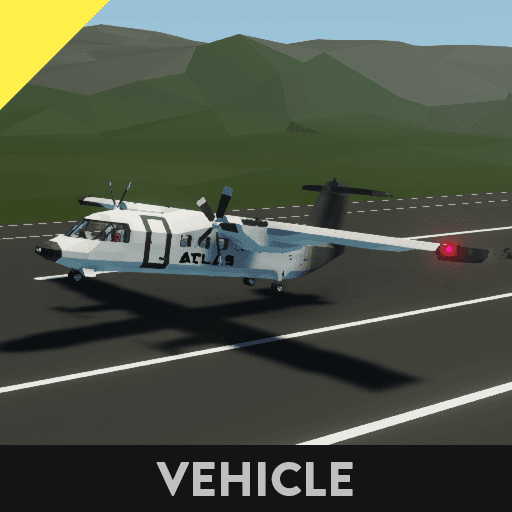 [Atlas] - Otter - Twin Prop Plane — Stormworks: Build and Rescue Workshop preview