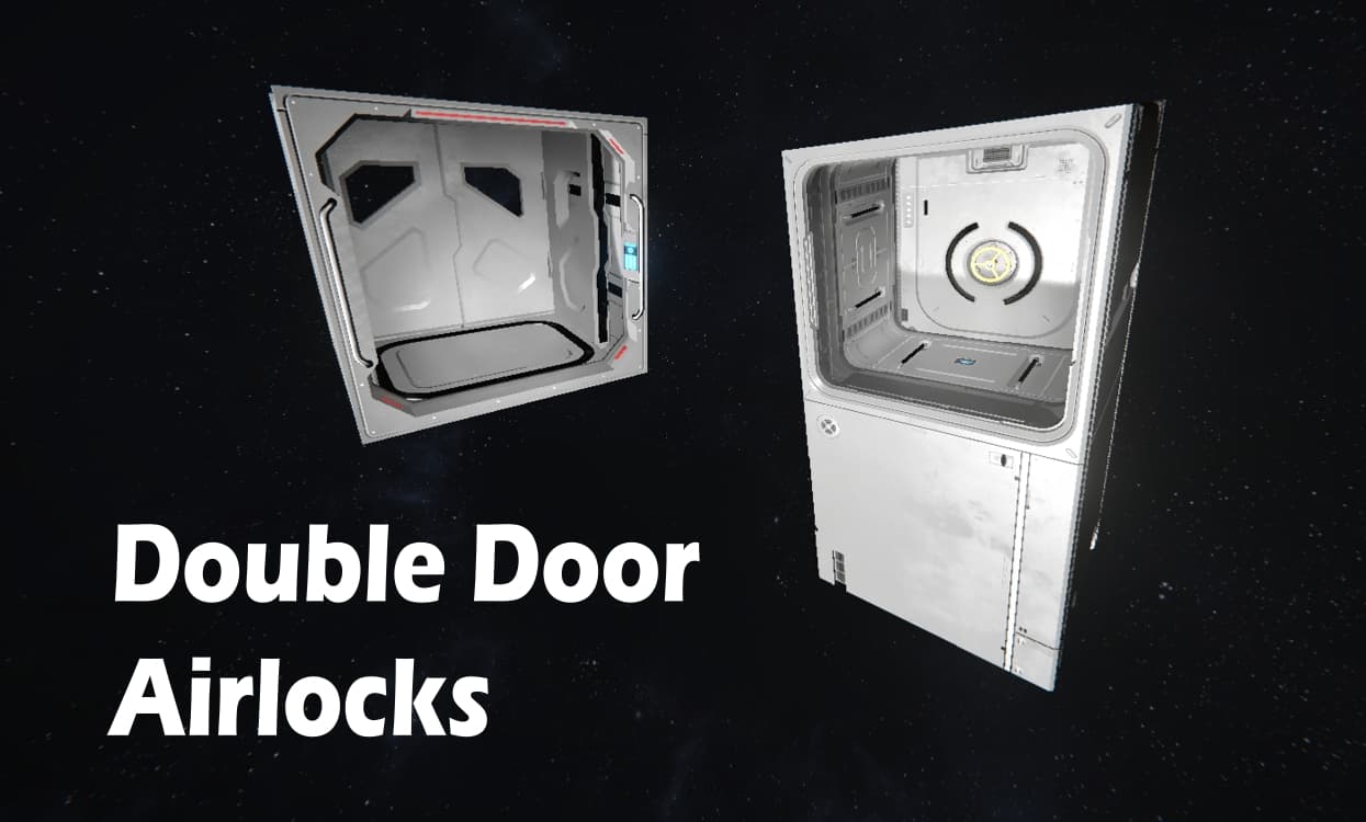 Humanoid's Double Door Airlock Pack — Space Engineers Workshop preview