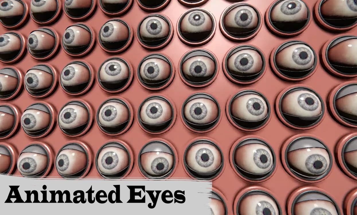 Humanoid's Animated Eyeball — Space Engineers Steam Workshop preview image