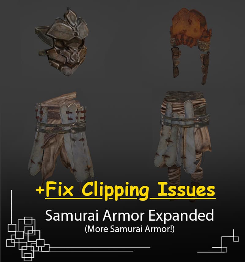 Fix Clipping Issues for Samurai Armor Expanded — Kenshi Steam Workshop preview image