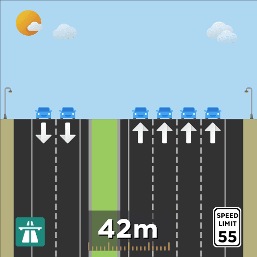 ARP2 2+M+4 Hwy — Cities: Skylines Steam Workshop preview image