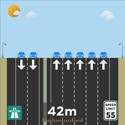 ARP2 2+M+5 Hwy — Cities: Skylines Steam Workshop preview image