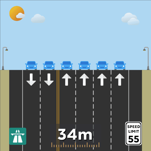 ARP2 2+4 Hwy — Cities: Skylines Steam Workshop preview image