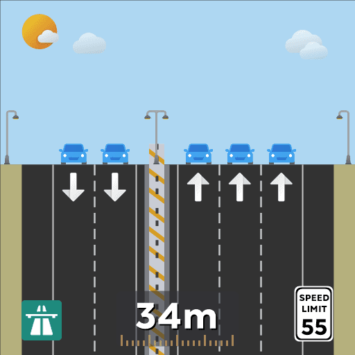 ARP2 2+J+3 Hwy — Cities: Skylines Steam Workshop preview image