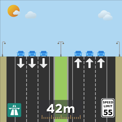 ARP2 3+M+3 Hwy 2 — Cities: Skylines Steam Workshop preview image