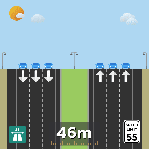 ARP2 3+M+3 Hwy — Cities: Skylines Steam Workshop preview image