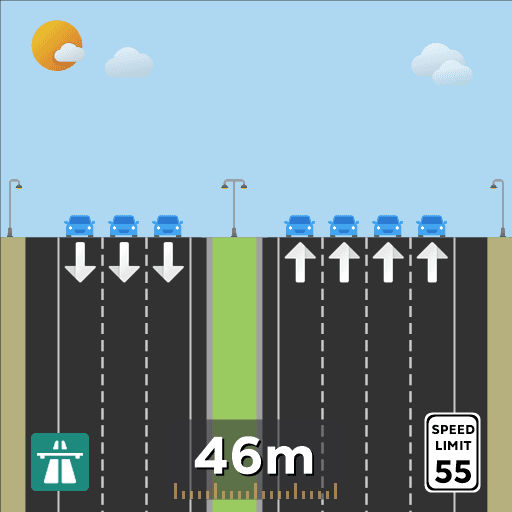 ARP2 3+M+4 Hwy — Cities: Skylines Steam Workshop preview image