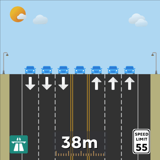 ARP2 3+T+3 Hwy — Cities: Skylines Steam Workshop preview image