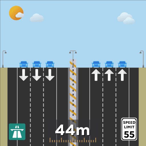 ARP2 3+J+3 Hwy 4 — Cities: Skylines Steam Workshop preview image