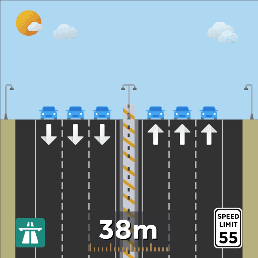 ARP2 3+J+3 Hwy — Cities: Skylines Steam Workshop preview image