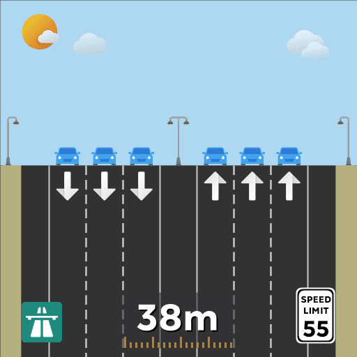 ARP2 3+P+3 Hwy — Cities: Skylines Steam Workshop preview image