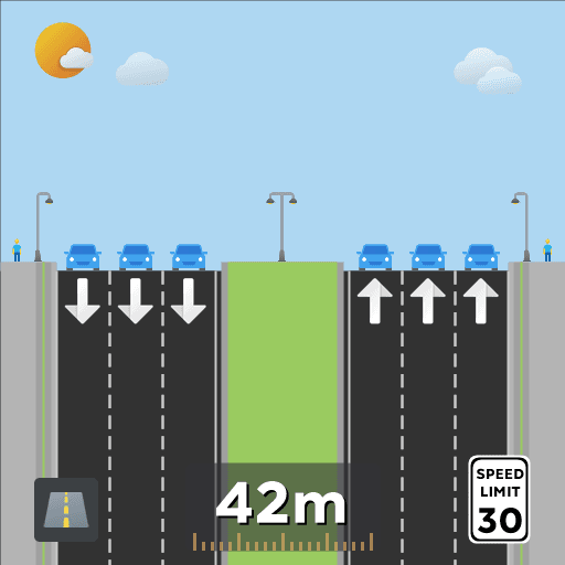 ARP2 3+3 C+S Wide — Cities: Skylines Steam Workshop preview image
