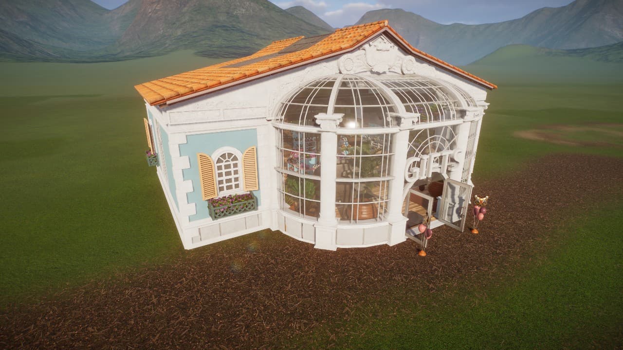 Souvenir Shop with interior — Planet Zoo Steam Workshop preview image