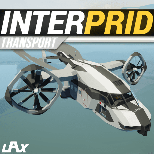 LAX INTERPRID TRANSPORT - Passenger VTOL — Stormworks: Build and Rescue Workshop preview