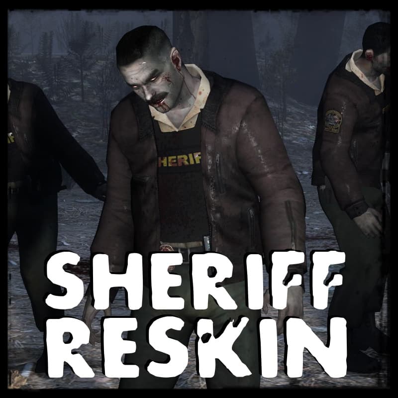 Rural Cop Reskin (Brown) — Left 4 Dead 2 Steam Workshop preview image