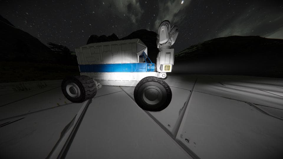 Rover Mining 1 — Space Engineers Workshop preview