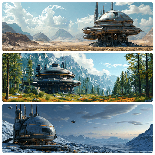 Rumax Outposts Loading screens — Stellaris Steam Workshop preview image