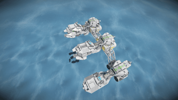 SG -357 3 pac  hover scout bikes — Space Engineers Steam Workshop preview image