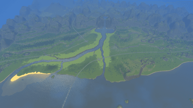 背山临海大瀑布 — Cities: Skylines Workshop preview