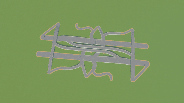 原版无MOD-懒人立交桥-通用插座2.0（Lazy man overpass） — Cities: Skylines Workshop preview