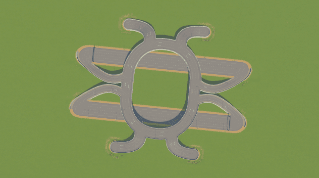 “全靠左! ”工业区匝道 — Cities: Skylines Workshop preview