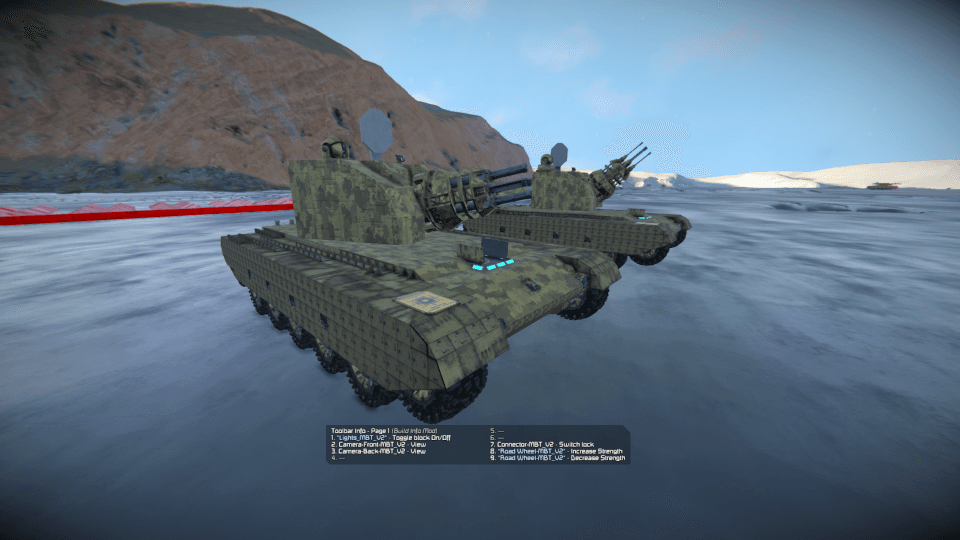 AA Tank_V1 — Space Engineers Steam Workshop preview image