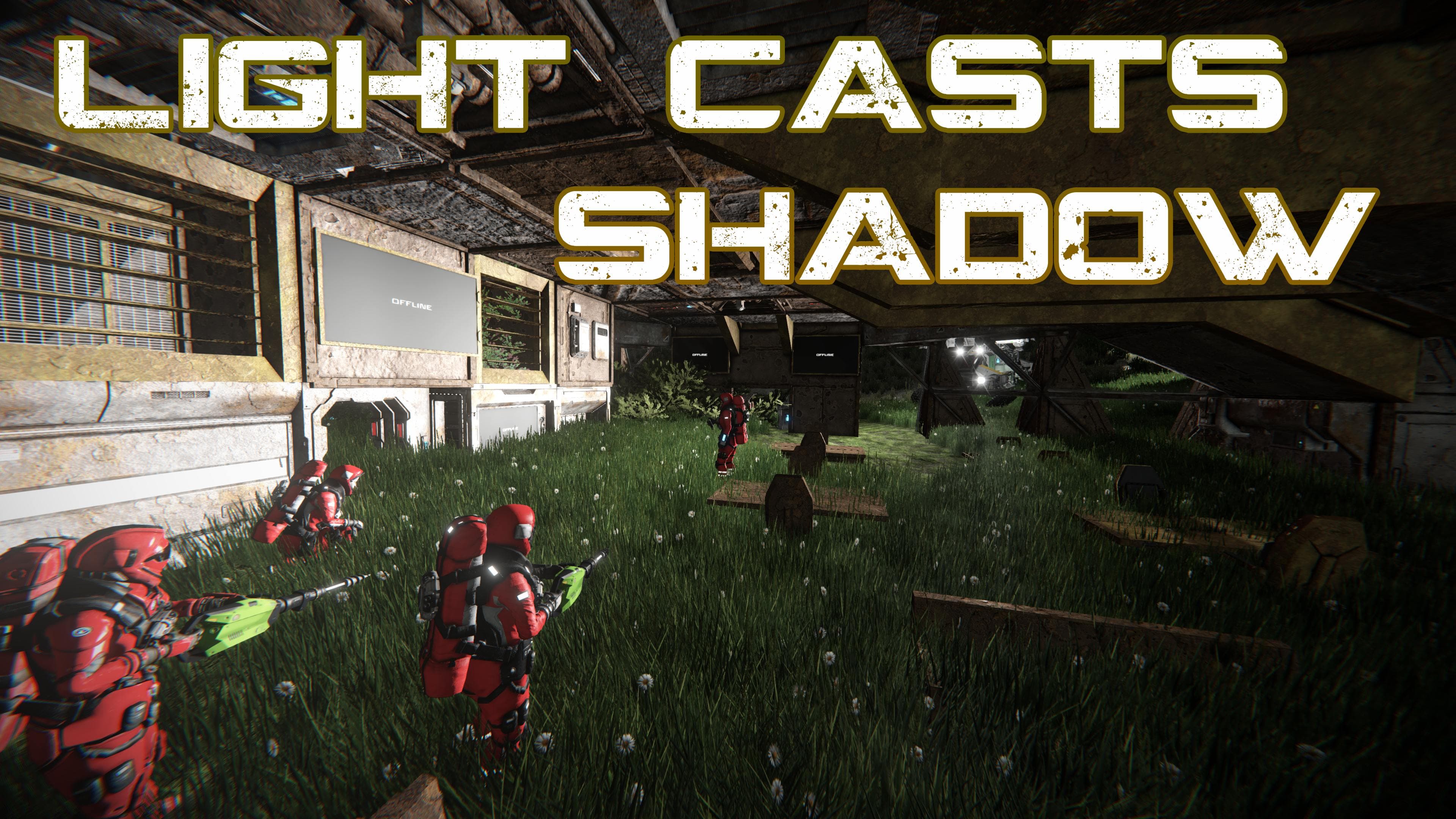 Light Casts Shadow — Space Engineers Workshop preview