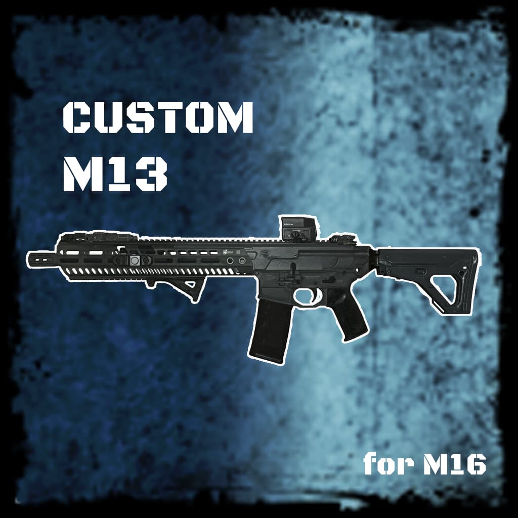 Self-custom M13
 — Left 4 Dead 2 Steam Workshop preview image