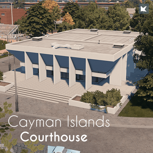 Cayman Islands Courthouse — Cities: Skylines Steam Workshop preview image