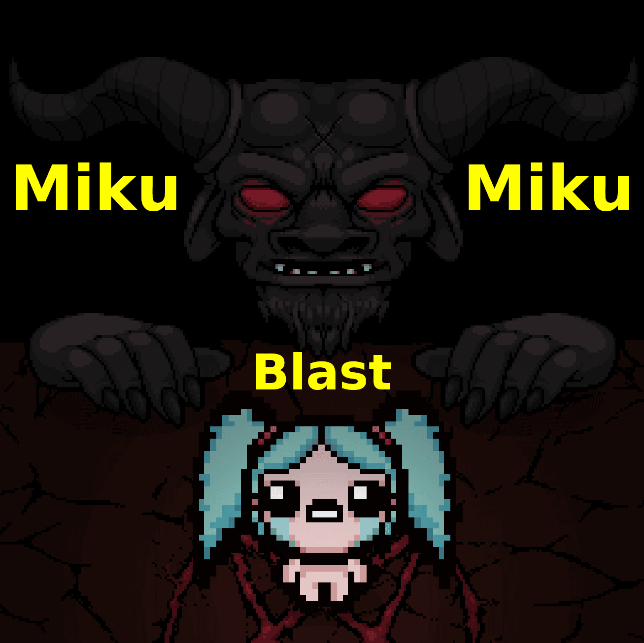 Miku Miku Blast — The Binding of Isaac: Rebirth Steam Workshop preview image