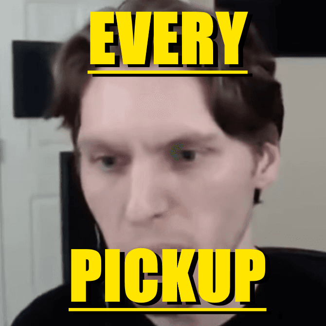 Jerma says ALL pickups — The Binding of Isaac: Rebirth Steam Workshop preview image