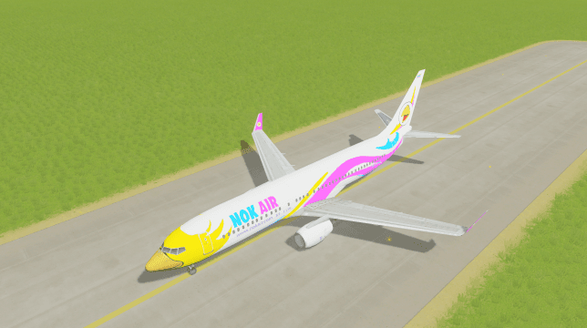 b737 800 Nok Air HS-DBS Prop — Cities: Skylines Steam Workshop preview image