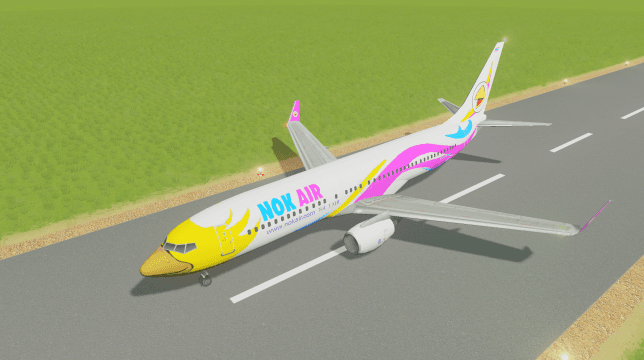 b737 800 Nok Air HS-DBS — Cities: Skylines Steam Workshop preview image