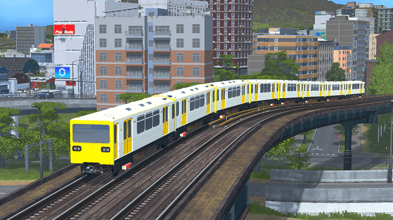 8-car Gisela (BVB) — Cities: Skylines Steam Workshop preview image