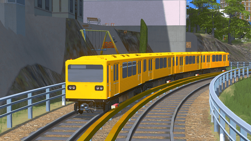 4-car Gisela (BVG) — Cities: Skylines Workshop preview