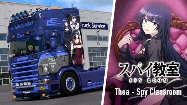 RJL Scania 4 Series Thea - Spy Classroom Skin — Euro Truck Simulator 2 Steam Workshop preview image