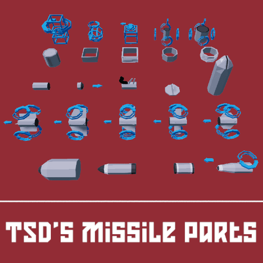 TSD's Missile Parts — Stormworks: Build and Rescue Steam Workshop preview image