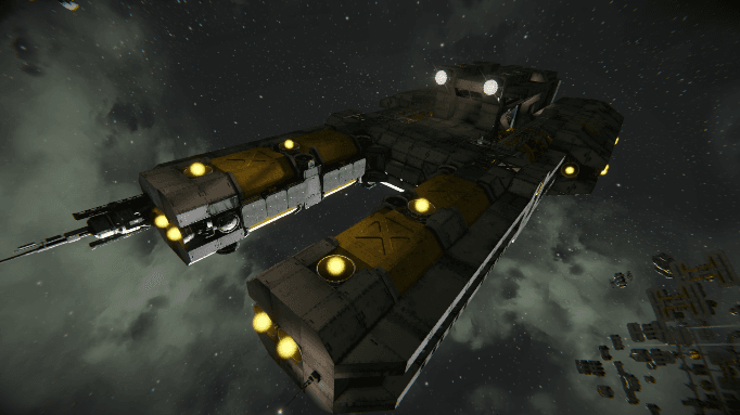 Catamaran-Class-Cargo-Hauler — Space Engineers Workshop preview