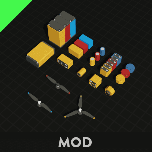 Electric Parts Expanded (unofficial balance) — Stormworks: Build and Rescue Workshop preview