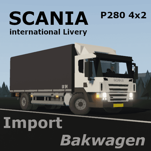 Scania P280  4x2 Bakwagen — Stormworks: Build and Rescue Steam Workshop preview image