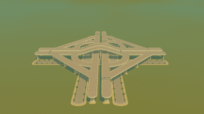 高架十字立交修复版 — Cities: Skylines Workshop preview