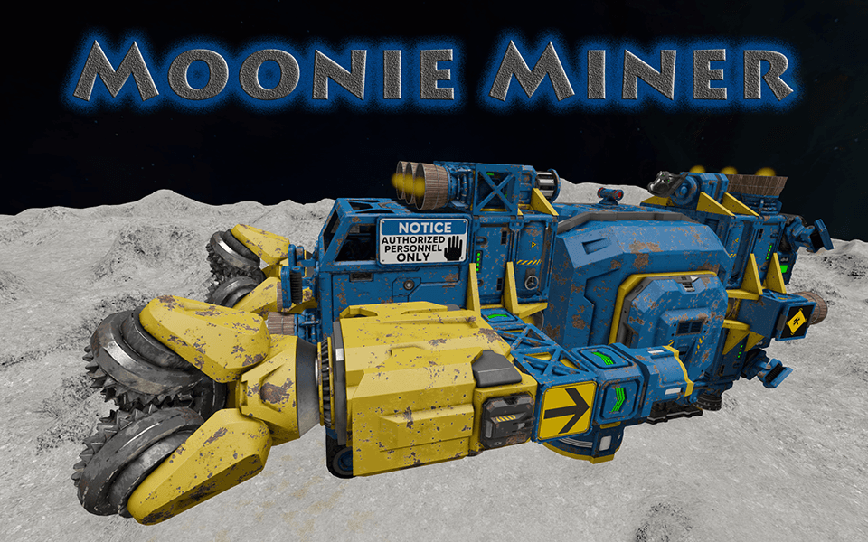 Moonie Miner — Space Engineers Steam Workshop preview image